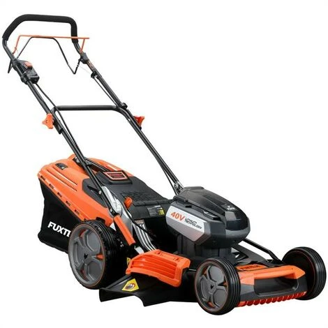 40V Akku Rasenmäher E148CV - Set Mit Akku Und Ladegerät FUXTEC 4 40V Akku Rasenmäher E148CV - Set Mit Akku Und Ladegerät FUXTEC – Bild 2