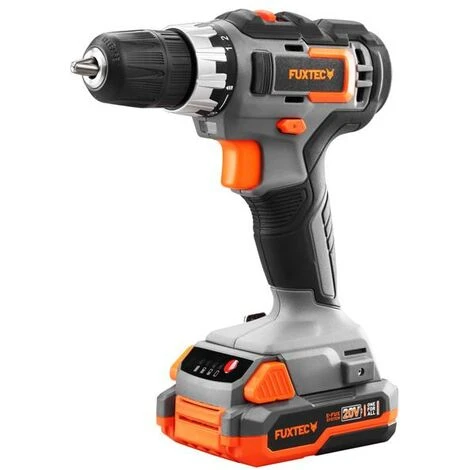 FUXTEC 20V Akkuschrauber FX-E1BS20 SET Mit 2 X Akku 2Ah, 1 X Ladegerät 1A 4 FUXTEC 20V Akkuschrauber FX-E1BS20 SET Mit 2 X Akku 2Ah, 1 X Ladegerät 1A – Bild 2