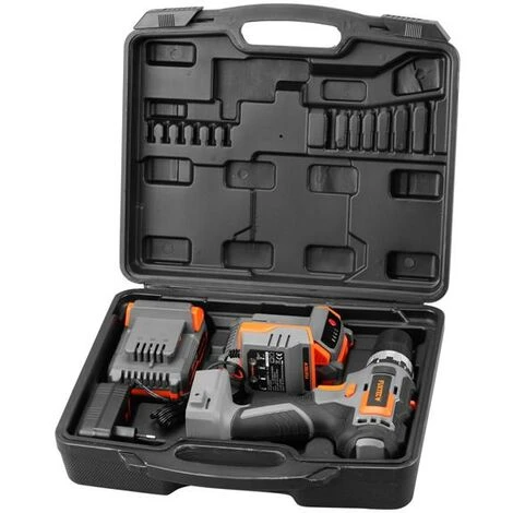 FUXTEC 20V Akkuschrauber FX-E1BS20 SET Mit 2 X Akku 2Ah, 1 X Ladegerät 1A 5 FUXTEC 20V Akkuschrauber FX-E1BS20 SET Mit 2 X Akku 2Ah, 1 X Ladegerät 1A – Bild 3