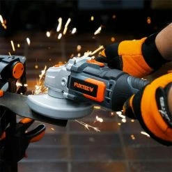 FUXTEC 20V Akku Winkelschleifer FX-E1WS20 SET Mit 1 X Akku 2Ah, 1 X Ladegerät 1A -FUXTEC SHOP 23800222 4