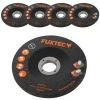 FUXTEC 5er Set 115mm Schruppscheiben Für 20V Akku Winkelschleifer FX-E1WS20 1 FUXTEC 5er Set 115mm Schruppscheiben Für 20V Akku Winkelschleifer FX-E1WS20 -FUXTEC SHOP 28014601 1