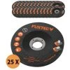 FUXTEC 25er Set 115mm Trennscheiben Für Metall, Stahl & Inox Für 20V Akku Winkelschleifer FX-E1WS20 -FUXTEC SHOP 28218373 1
