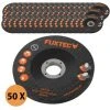 FUXTEC 50er Set 115mm Trennscheiben Für Metall, Stahl Und INOX Für 20V Akku Winkelschleifer FX-E1WS20 -FUXTEC SHOP 28218375 1