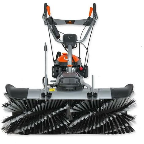 FUXTEC 3in1 Set Benzin Kehrmaschine FX-KM1196 Inkl. Schneeschieber & Kehrgutsammelbehälter 7 FUXTEC 3in1 Set Benzin Kehrmaschine FX-KM1196 Inkl. Schneeschieber & Kehrgutsammelbehälter – Bild 5