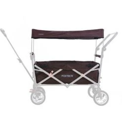 FUXTEC Stoff Bezug Bollerwagen Komplett In Braun CT-700