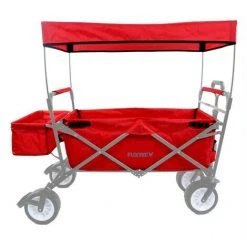 FUXTEC Stoff Bezug Bollerwagen Komplett In Rot JW76C