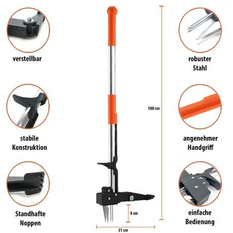 FUXTEC Unkrautstecher FX-UKST - Unkrautjäter / Unkrautvernichter 4 FUXTEC Unkrautstecher FX-UKST - Unkrautjäter / Unkrautvernichter – Bild 2