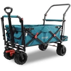 FUXTEC Strand-Bollerwagen FX-CTB800 Mit UV-geschütztem Sonnendach,Schiebegriff & Innenraumverlängerung Türkis 11 FUXTEC Strand-Bollerwagen FX-CTB800 Mit UV-geschütztem Sonnendach,Schiebegriff & Innenraumverlängerung Türkis -FUXTEC SHOP 68258113 5