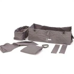 FUXTEC Stoff Bezug Bollerwagen Komplett In Grau CT-500